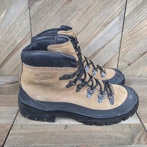 Danner Combat Hiker Mens Outdoor Hiking Boots Size 9.5 R Brown Black 43513X.